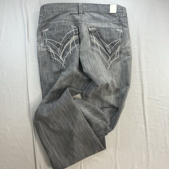 Jordan Craig Jeans Mens 36x32 Grey Straight Pants - Picture 9 of 11